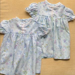 Twin poofy Sunday best dress